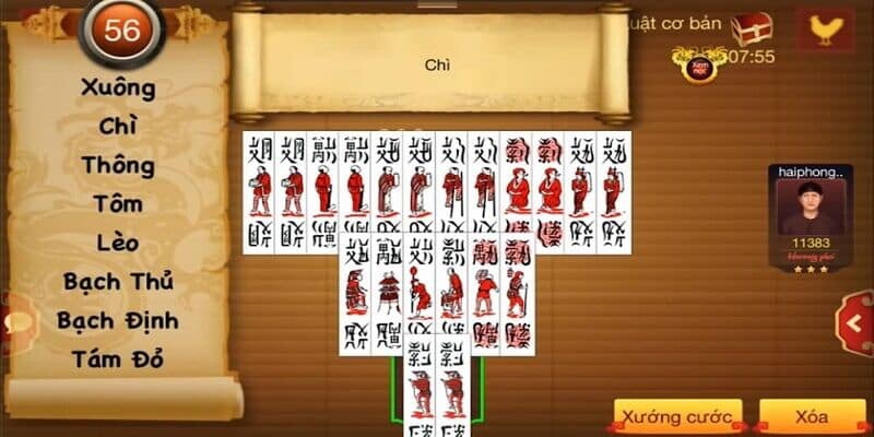 khám phá thuật ngữ game chắn tại Sunwin